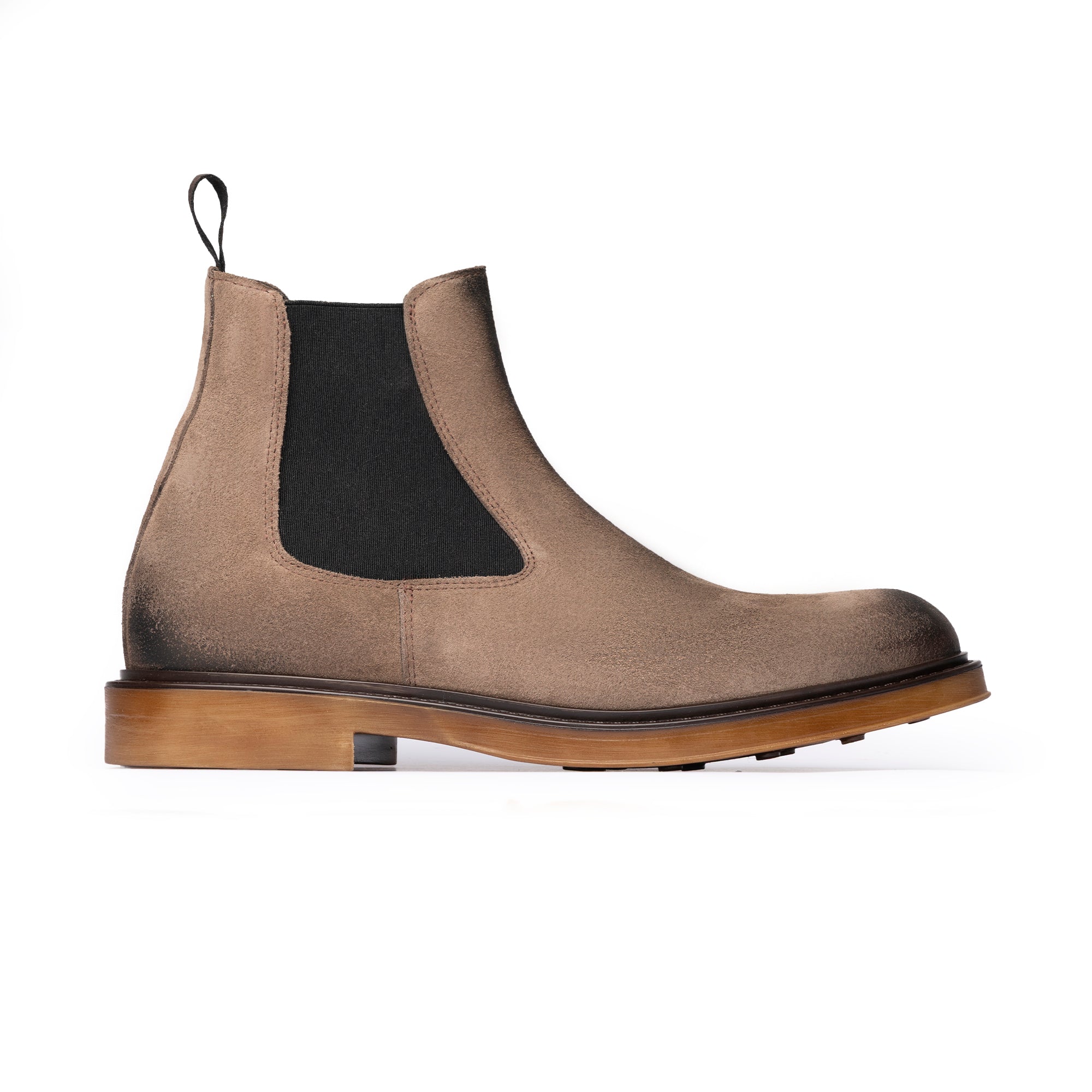 Beatles in camoscio beige