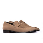Mocassini in Camoscio - Beige