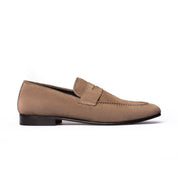 Mocassini in Camoscio - Beige