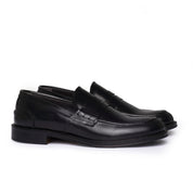 Mocassino con bendina - Nero