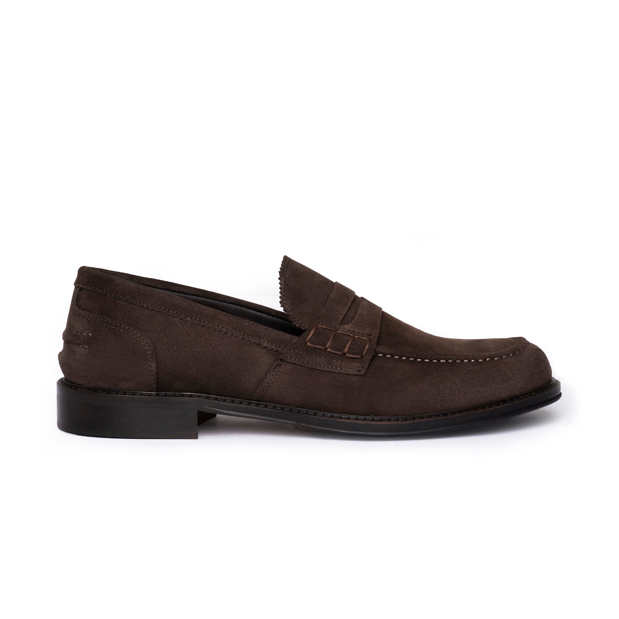 Mocassini Suede Classico Testa di moro – Tusconi Calzature