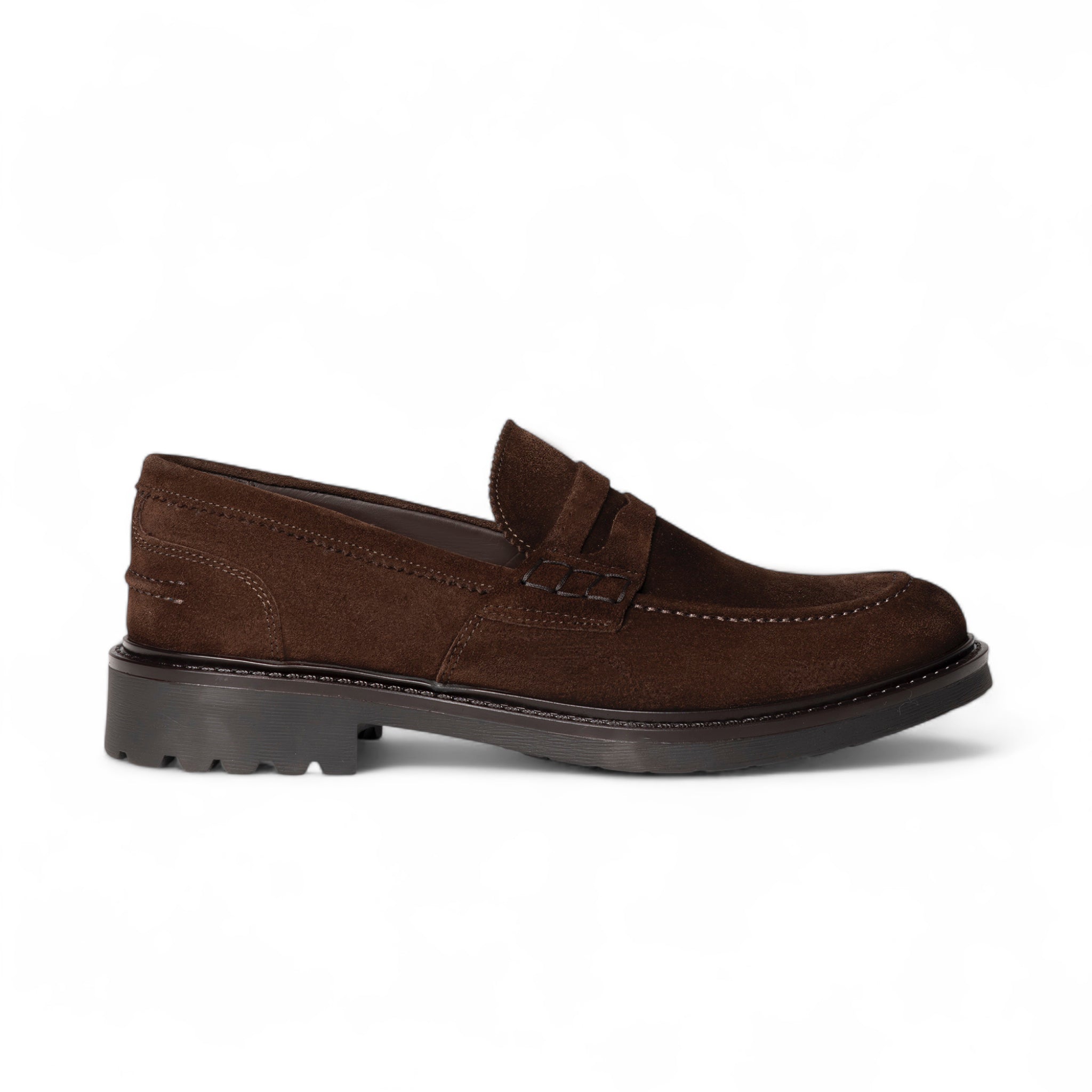 College in camoscio testa di moro