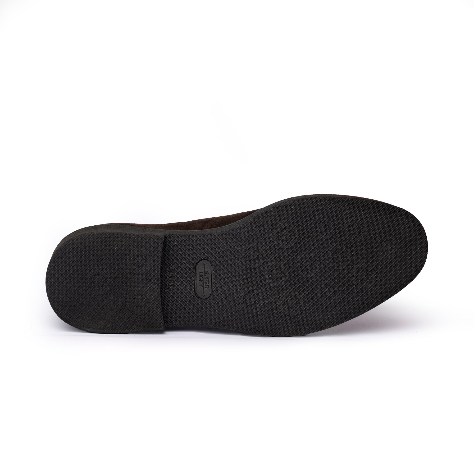 Scarpa Derby in Pelle Scamosciata - Marrone