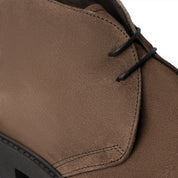 Stivaletto in Pelle Scamosciata - Tortora