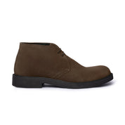 Stivaletto in Pelle Scamosciata - Tortora