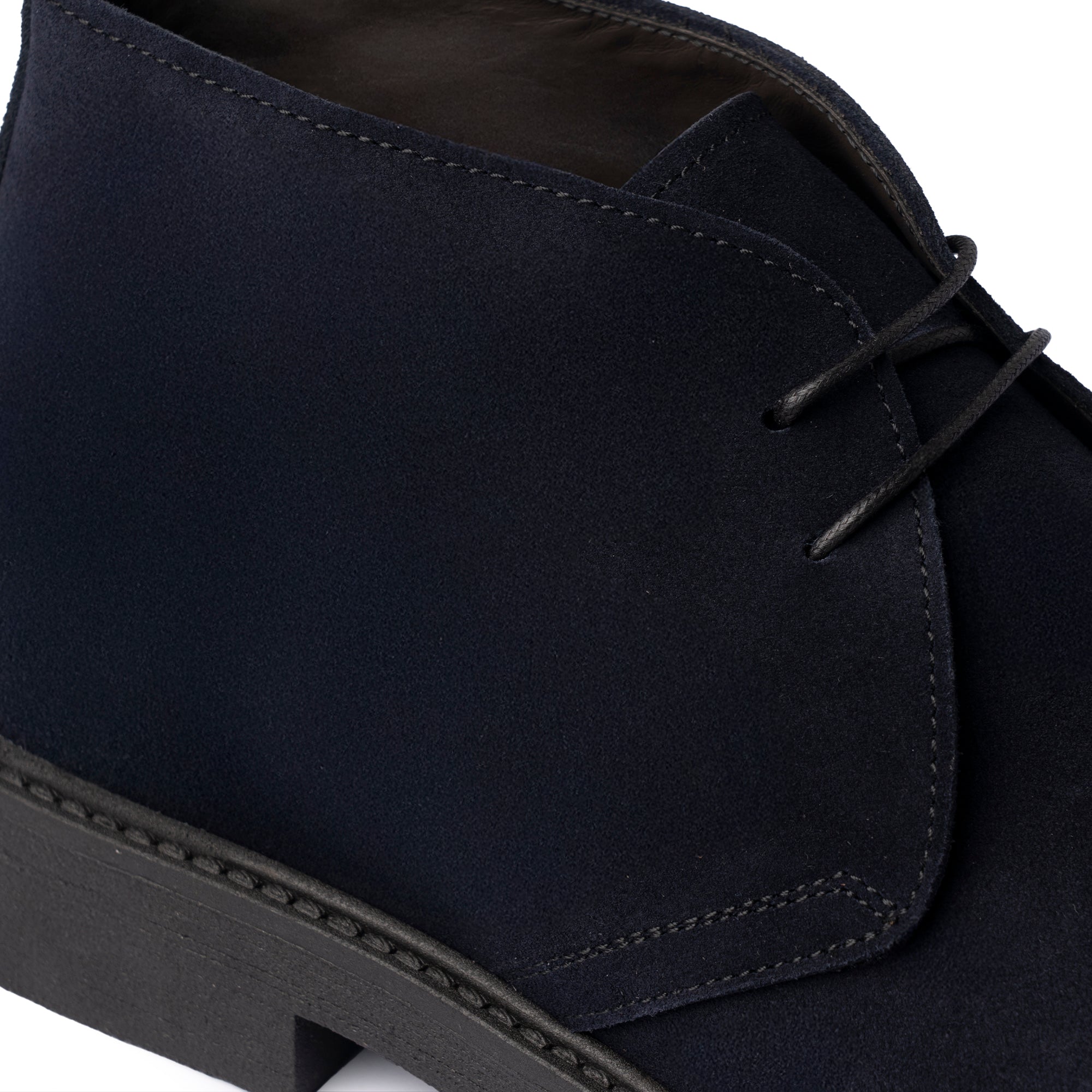Stivaletto in Pelle Scamosciata - Blu
