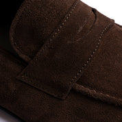 Mocassini in Camoscio - Marrone Scuro