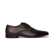 Scarpa Stringata in Pelle - Marrone Scuro