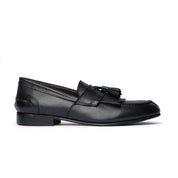 Mocassino in Pelle con Nappine - Nero