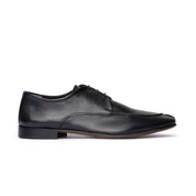 Scarpa Derby in Pelle Liscia - Nero