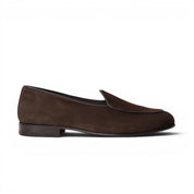 Mocassino slipper in camoscio testa di moro