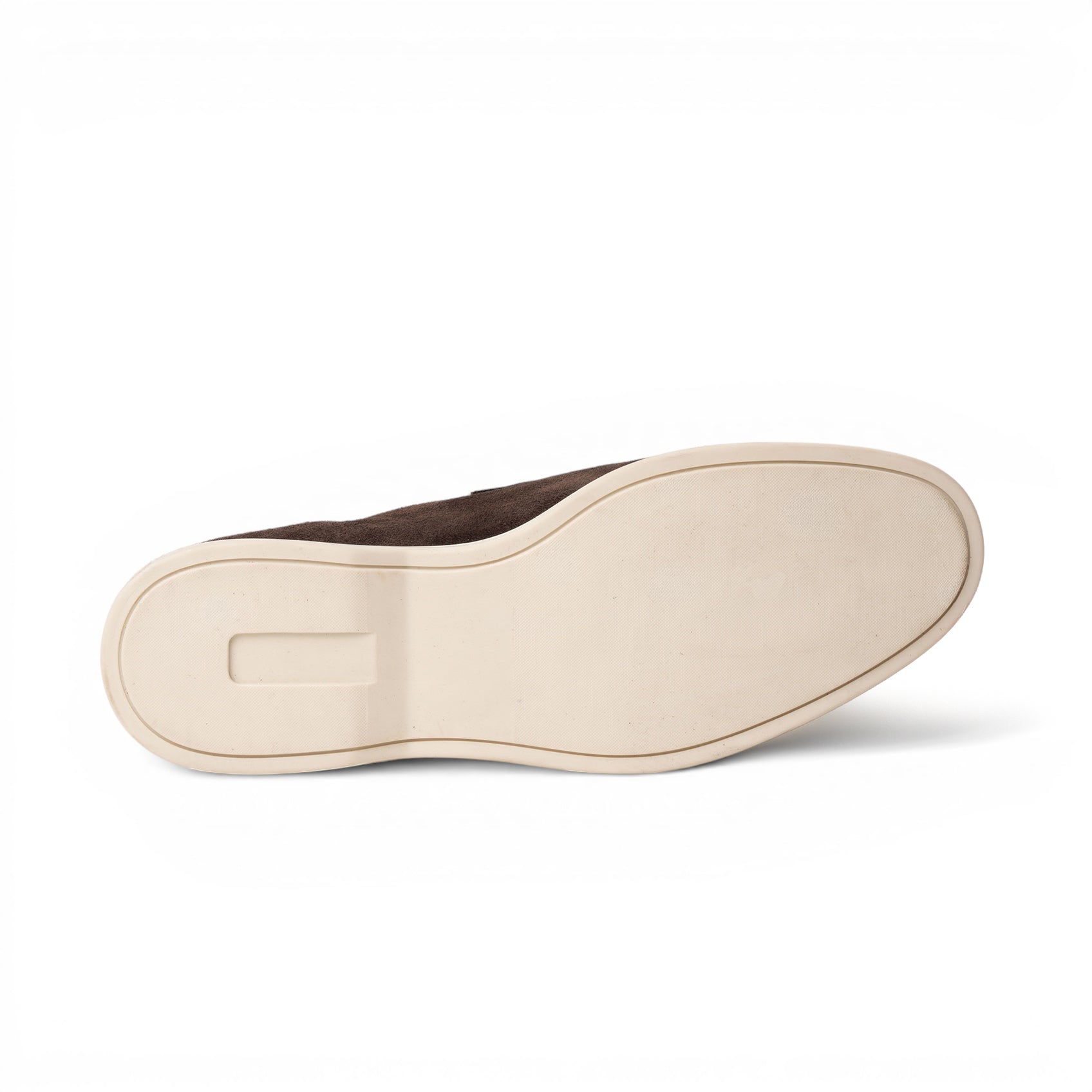 Mocassino slip-on in camoscio testa di moro