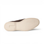 Mocassino slip-on in camoscio testa di moro