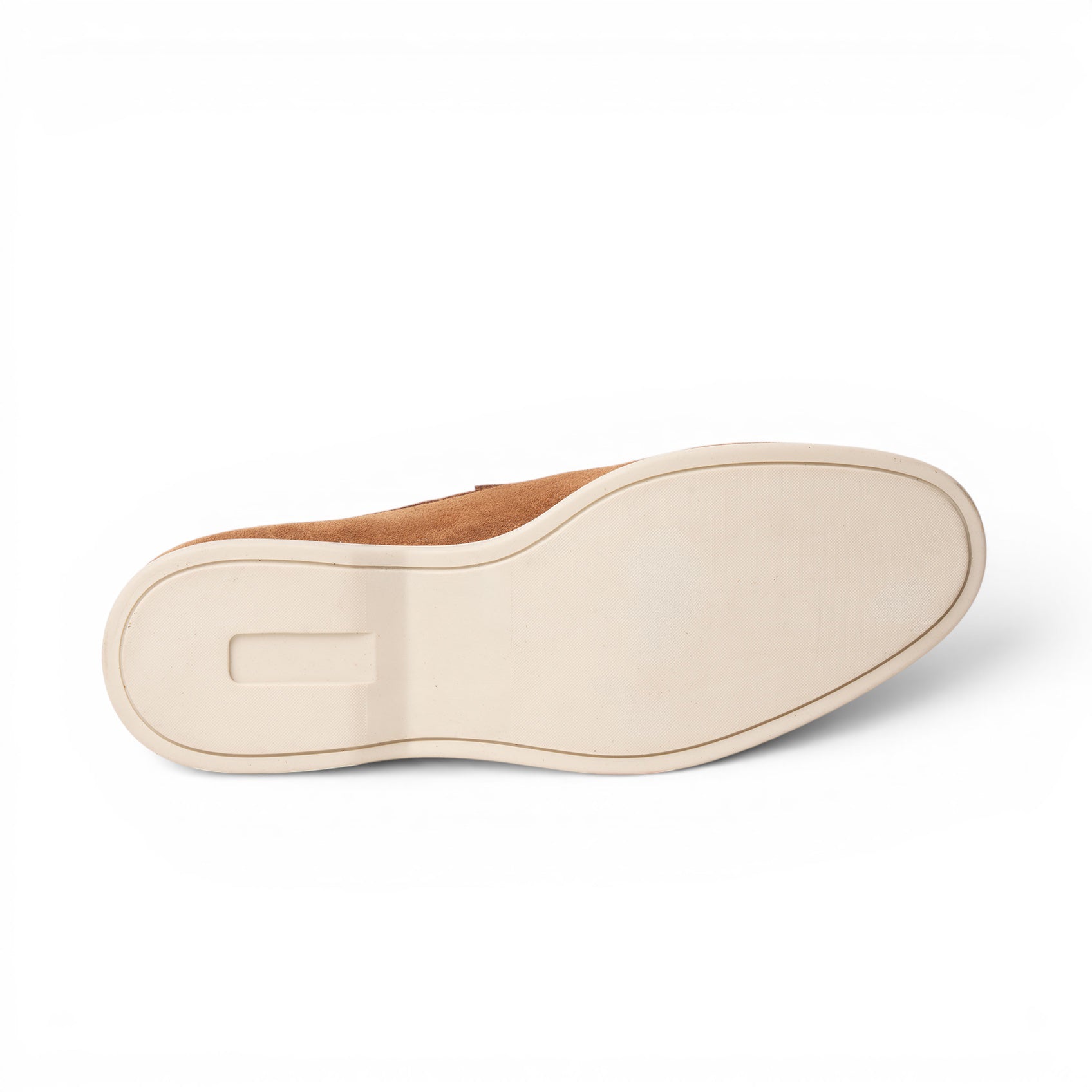 Mocassino slip-on in camoscio cuoio