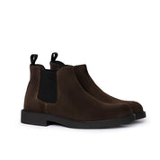 Stivaletto Chelsea in Camoscio Marrone